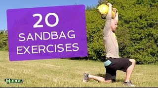 20 Sandbag Exercises [upl. by Kletter639]