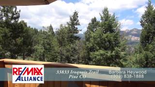 33833 Iroquois Trail Pine Colorado Luxury Mountain Estate for Sale [upl. by Eecyak]