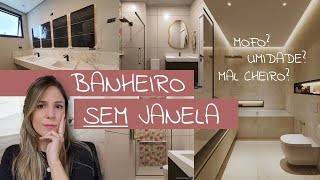 Problemas e soluções para BANHEIRO SEM JANELA [upl. by Mashe]