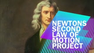 Newtons Second Law of Motion Experiment [upl. by Hart]