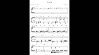 Scatola  Laura Pausini Base e spartito piano [upl. by Geller584]