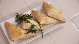 Spanakopita Triangles [upl. by Eednak]