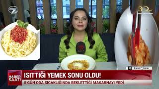 ISITIP YEDİĞİ YEMEK SONU OLDU  UZMANLAR UYARIYOR [upl. by Eiramyelhsa]