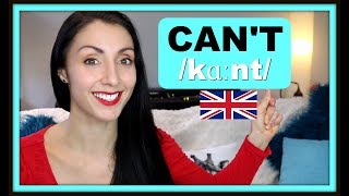 CANT 😱  How To Pronounce  British English Pronunciation [upl. by Ma426]