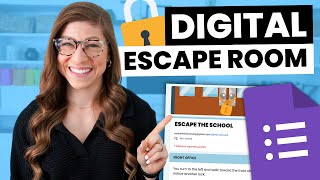 Top 5 Google Slides Tips Customize FUN Lesson  Escape Room [upl. by Shaner745]