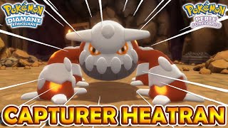 CAPTURER HEATRAN 🌋  Pokémon Diamant Étincelant et Perle Scintillante [upl. by Aitat]