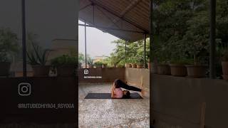 Halasana come with a lot of benefits halasana yoga yogaasanas yogaforeveryone [upl. by Arriaet506]