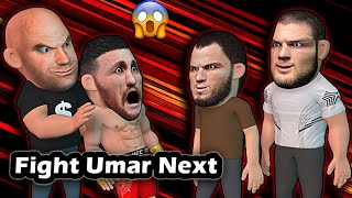 Khabib amp Dana forcing Merab to fight Umar [upl. by Corell80]