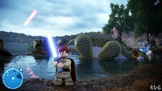 LEGO Star Wars The Skywalker Saga  Lake Paonga Naboo  Open World Free Roam Gameplay [upl. by Ky248]