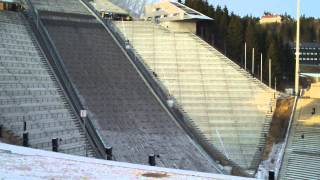 Holmenkollen Ski Jump Oslo Norway English [upl. by Eimam483]