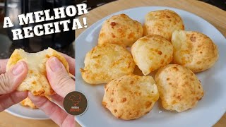 PÃO DE QUEIJO DE TAPIOCA pra assar na airfryer ou forno  Prático e PERFEITO [upl. by Clareta762]