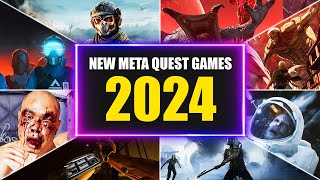 EXCITING NEW Meta Quest Games Coming in 2024 [upl. by Howlend294]