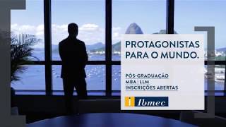 Ibmec Apresenta Protagonistas para o mundo PósGraduação [upl. by Ardnuasal]