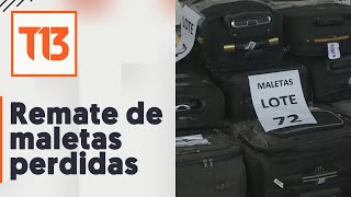 Detalles del remate de maletas perdidas en el Aeropuerto de Santiago [upl. by Oiluig]