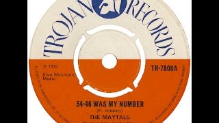 Toots and Maytals 5446 Thats My Number Stick It Up Mister [upl. by Ikaz]