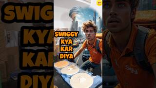 Swiggy ke nashe dubara chalu ho gaye shorts zomato cloudkitchen viral pizza burger minivlog [upl. by Uht]