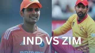 India vs Zimbabwe 3rd t10 [upl. by Onfroi]