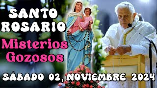 🔵SANTO ROSARIO EN LATÍN MISTERIOS GOZOSOS Noviembre 02 2024 [upl. by Redmer]