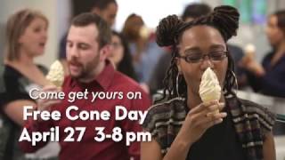 Carvel Free Cone Day 2017 [upl. by Yborian80]