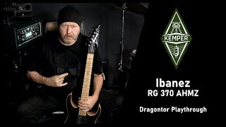 Kemper Profiler  Ibanez RG 370 AHMZ  Dragontor Playthrough [upl. by Gavin950]