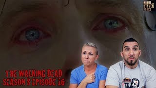 The Walking Dead Season 8 Episode 16 quotWrathquot Season Finale REACTION  Part 2 [upl. by Cyprian]