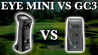 Uneekor Eye Mini VS Foresight GC3 in depth data comparison WATCH TILL THE END [upl. by Ailahs]