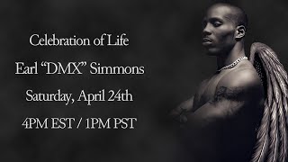 Celebration of Life for Earl quotDMXquot Simmons Official Livestream [upl. by Ellekcir]