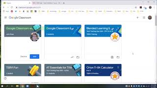 Part 2 Navigating Google Classroom Dashboard [upl. by Vasos]