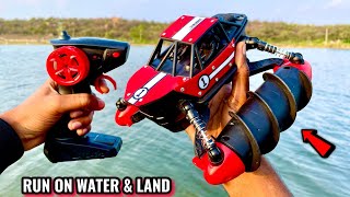 Fastest RC Amphibious Hybrid Car Unboxing amp Testing  Chatpat toy tv [upl. by Tolman191]