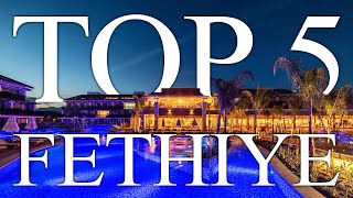 TOP 5 BEST allinclusive resorts in FETHIYE Turkey 2023 PRICES REVIEWS INCLUDED [upl. by Teilo26]