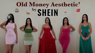 SHEIN TRY ON HAUL  old money looks  dresses ❤️ [upl. by Eirrak898]