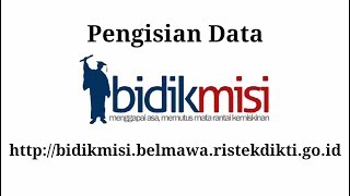 CARA DAFTAR BEASISWA BIDIKMISI 2019  TUTORIAL PENGISIAN DATA [upl. by Werdma]