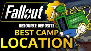 Fallout 76 Best CAMP Locations For Resources [upl. by Jermaine]