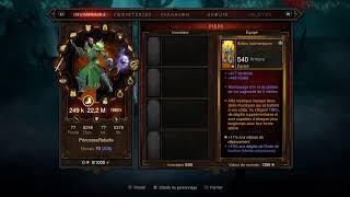 Diablo III Reaper of souls FAILLE PROBATOIRE 271  PS4  DUO  SANS MOURIR [upl. by Jessamine]