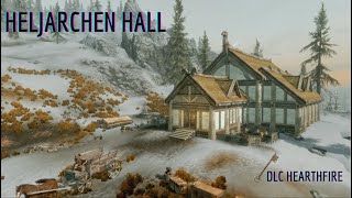 Guia Skyrim Como comprar a Heljarchen hall casa de dawnstarDLC Hearthfire [upl. by Eillak403]