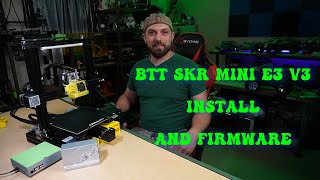 Ender 3 Pro Upgrade BTT Skr Mini E3 V3 Installation and Basic Firmware [upl. by Sterrett]