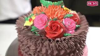 Beauty Rosette Cake Recipe [upl. by Carbone]