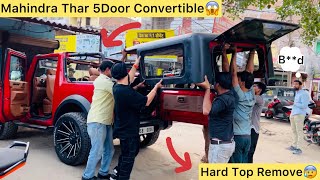 2024 Mahindra Thar 5Door Convertible😱One in india 🇮🇳 [upl. by Anaele]