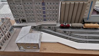 An improved inglenook shunting puzzle model railway  railroad project [upl. by Gherlein]