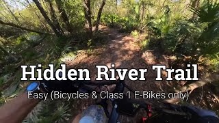 Alafia River State Park EBiking 13  Hidden River Bike Trail Easy [upl. by Enimassej362]