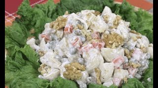 Creamy Pasta Salad  Creamy Mayo Pasta Salad [upl. by Kimitri987]