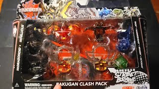 6 NEW BAKUGAN GENERATION 30 SPECIAL ATTACK NILLIOUS DRAGONOID STREET BRAWL CLASH PACK UNBOXING [upl. by Donoghue]