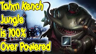 lolTahm kench Tahm Kench Jungle is 100 Over Powered  League of Legends Gameplay tahmkench [upl. by Mirabella]