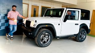 2024 Mahindra Thar 4x4 White  1072 Lakh Top Model ❓ No Waiting 😱 Walkaround  Dabangg SUV 🔥 [upl. by Sachiko]