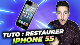 Comment RESTAURER iPHONE 5S avec Wondershare DrFone  TUTORIEL [upl. by Peh]