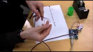 Make a Touch Sensor with a Pencil Drawing [upl. by Ahsemit]