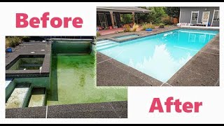 DIY swimming pool replastering and retiling done by 2 people How we saved 23K [upl. by Henryetta]