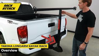 Yakima LongArm Kayak Rack Overview and Installation [upl. by Brazee]