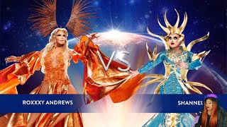 Roxxxy Andrews vs Shannel LaLaPaRuza WINNER ANNOUNCED RuPauls Drag Race All Stars 9 [upl. by Lavelle]