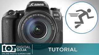 Canon EOS 77D Tutorial  Sports Photography [upl. by Dlorag47]